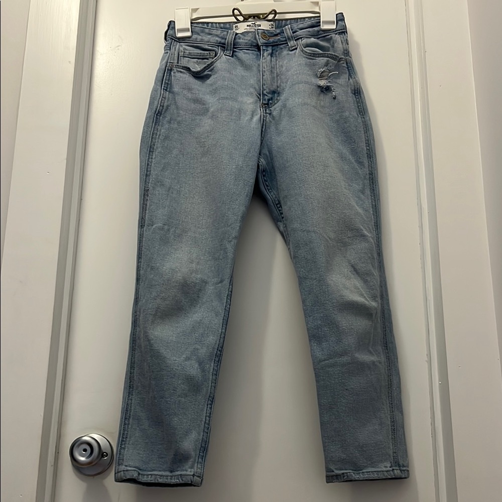 Hollister Blue Straight Leg Jeans Classic Style